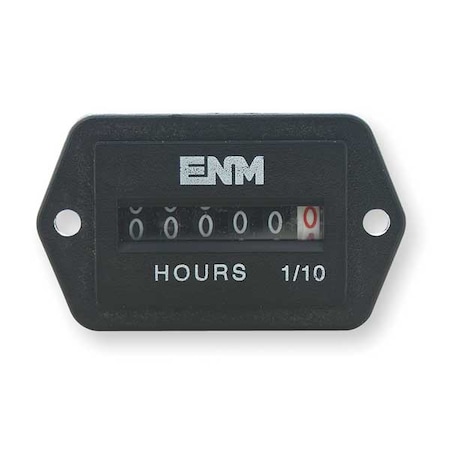 AC Hour Meter I, 6-Digit, Back Rectangular MPN:T51E4