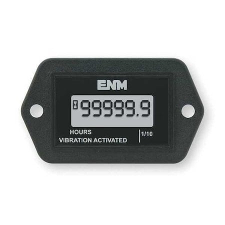 Hour Meter, LCD, Flange, Rectangular MPN:T54C1