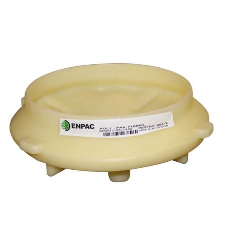 Safety Pail Funnel 9 1/4 In Dia MPN:3005-YE