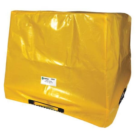 Tarp Cover, 60 in x 39 1/4 in x 43 1/4 in, 43 1/4 in, Yellow, HDPE MPN:5117-TARP