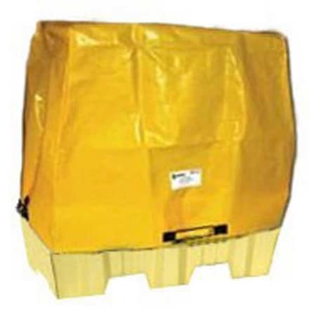 Tarp Cover, 60 in x 39 1/4 in x 43 1/4 in, 43 1/4 in, Yellow, HDPE MPN:5222-TARP