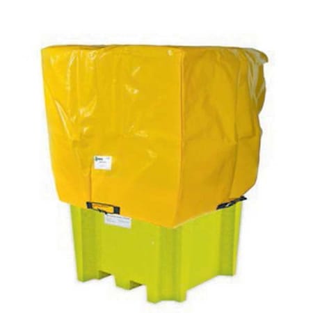 Tarp Cover, 60 in x 60 in x 58 in, 58 in, Yellow, Polyethylene MPN:5460-TARP