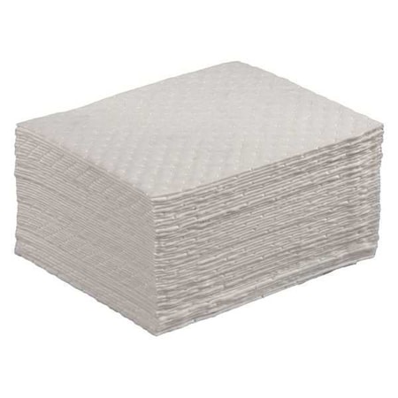 Sorbent Pad, Oil, White, 100 PK MPN:ENP OP100H