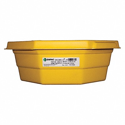 Spill Tray Yellow 7.5 gal HDPE MPN:8200-YE