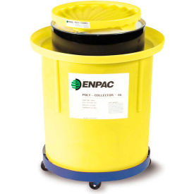 ENPAC® 8001-YE Portable Poly-Collector™ with Steel Drum - 66 Gallon Capacity 8001-YE