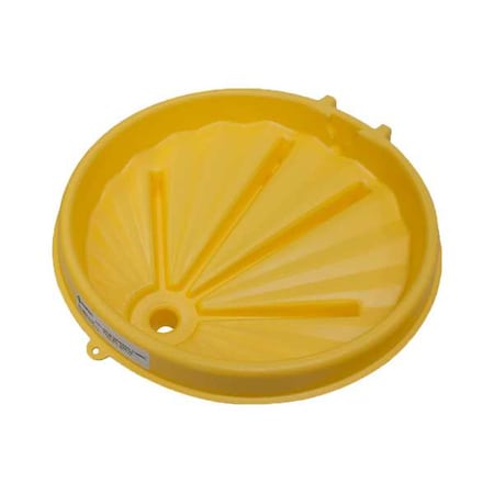 Funnel, Injection Molded, 26inDia, Yellow MPN:3004-YE