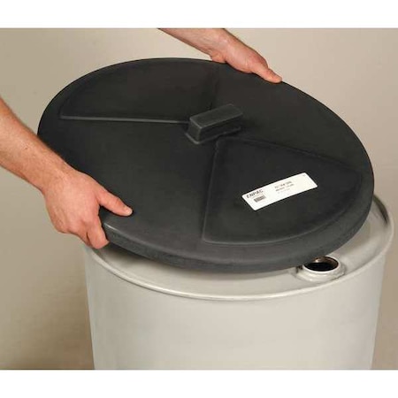 DrumCover, Black, Polyethylene, 25.5inL MPN:3065-BK