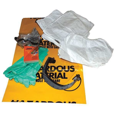 Biohazard Spill Kit, Not Applicable, Clear, Kit MPN:13-PPE