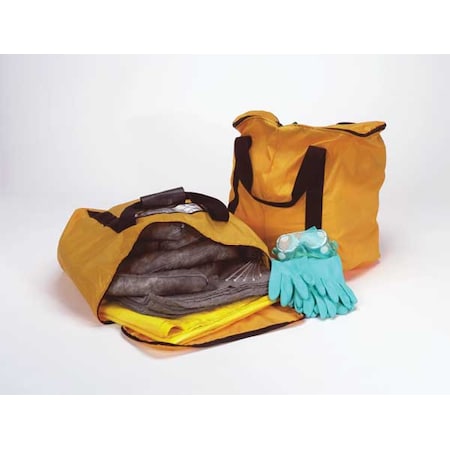 Vehicle Spill Kit Refill, 10 gal Volume Absorbed per Kit, 10 gal Capacity, Refill, Brown, 32 MPN:1312-RF