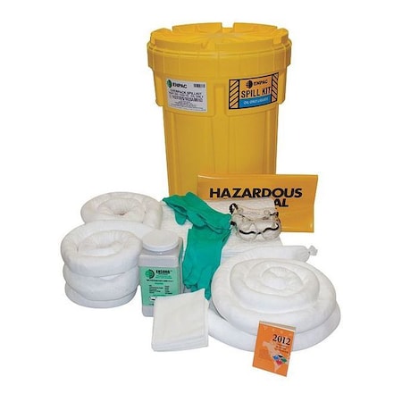 Salvage Drum Spill Kit, Oil Only, 30 gal. MPN:1332-YE