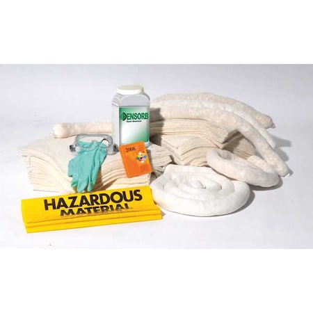 Spill Kit Refill, 41 gal Volume Absorbed per Kit, 41 gal Capacity, Refill, Brown, 86 MPN:1362-RF