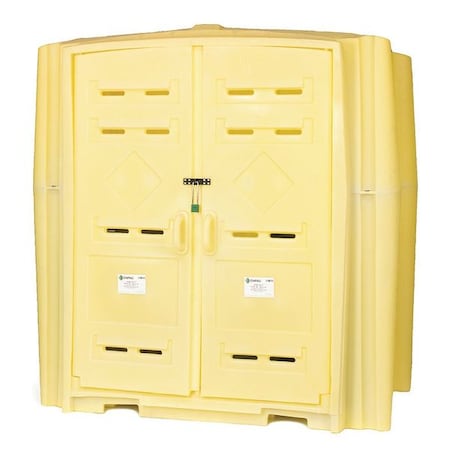 Coverd Drum Spl Contnmnt Hut, 94 in. H MPN:4010-YE