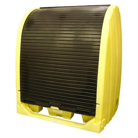 Rolltop Drum Spill Contnmnt, 4 Drums MPN:4064-YE