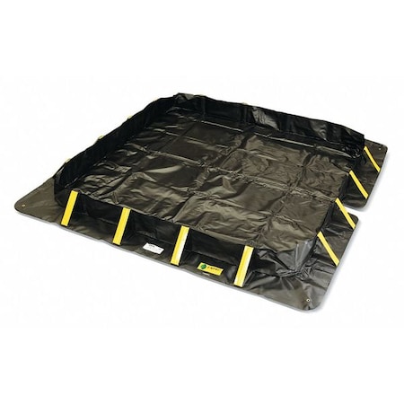 Spill Berm, 12 ft.Lx26 ft.Wx1 ft.H, Black MPN:48-12261-BK-SU