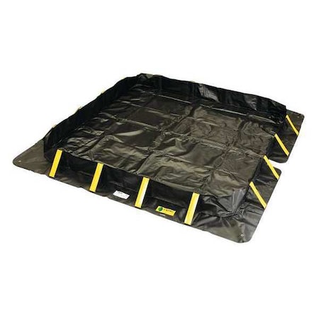 Spill Berm, 20 ft.Lx60 ft.Wx1 ft.H, Black MPN:48-20601-BK-SU