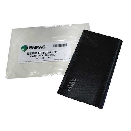 Spill Berm, 8in.L, 11in.W, 0.1in.H, Black MPN:48-BRK