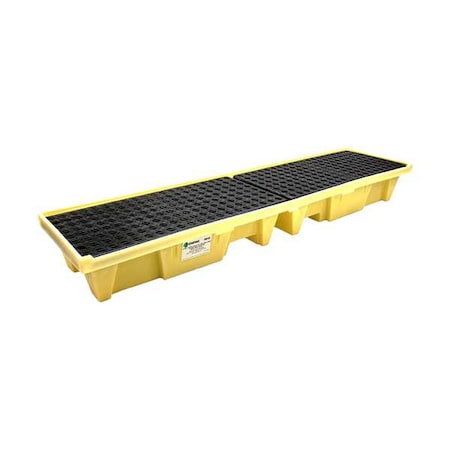 Drum Spill Containment Pallet, 66gal, Yllw MPN:5102-YE
