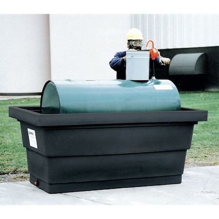 Tank Containment Unit, 275 gal Spill Capacity, Polyethylene MPN:5275-BK
