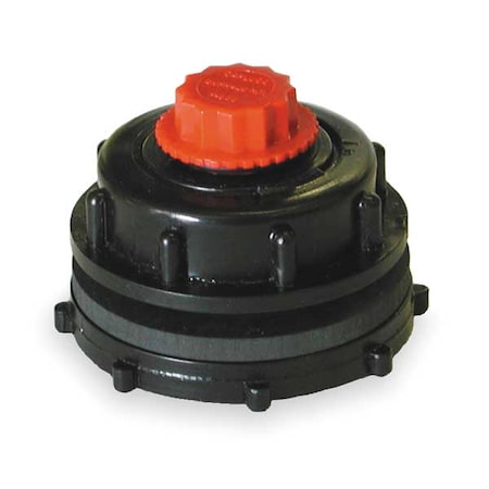 Bulkhead Fitting, 3 In. W, Plastic MPN:5276