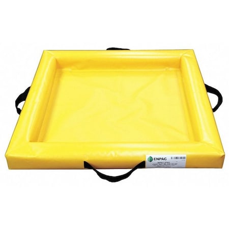 Duck Pond Mini-Berm, 40 gal Spill Capacity, Industial Fabric MPN:5644-YE