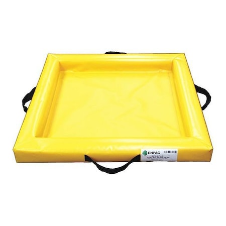 Spill Tray, Yellow, Square, 62 gal MPN:5655-YE