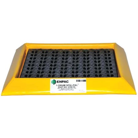 Spill Tray, Yellow/Black, Square, 6 gal MPN:5750-YE-G