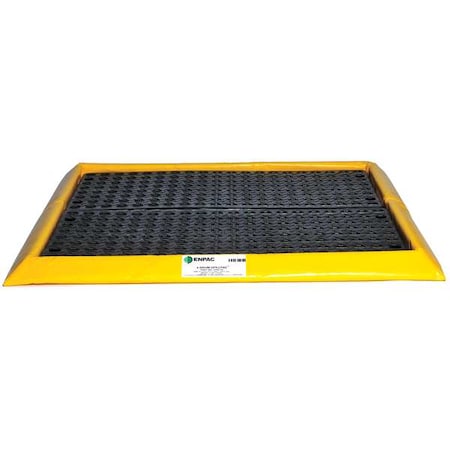 Spill Containment Tray, 24 gal Spill Capacity, 4 Drums MPN:5760-YE-G
