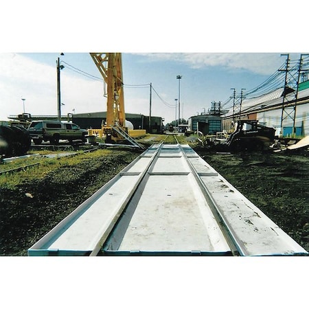 Railcar Track Pan, Outrigger, 20 ft.x30x4