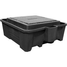 ENPAC® Black Diamond IBC Containment Pallet 5469-BD with No Drain - 3000 Lb. Capacity 5469-BD