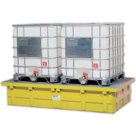 ENPAC® 5482-YE-D Double IBC Low-Top™ with Drain 5482-YE-D