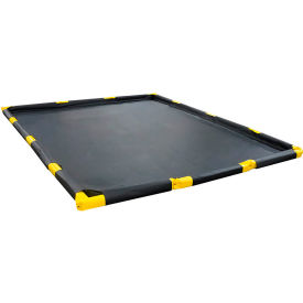 Black Diamond Stinger Spillpal Foam Wall Spill Containment Berm 10'L x 10'W x 4