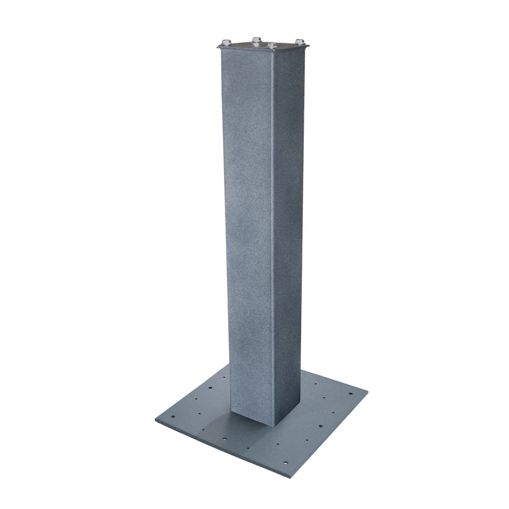 Mail Boss 27in Surface Mount Mailbox Post, 27inH x 4inW x 4inD, Granite MPN:7006