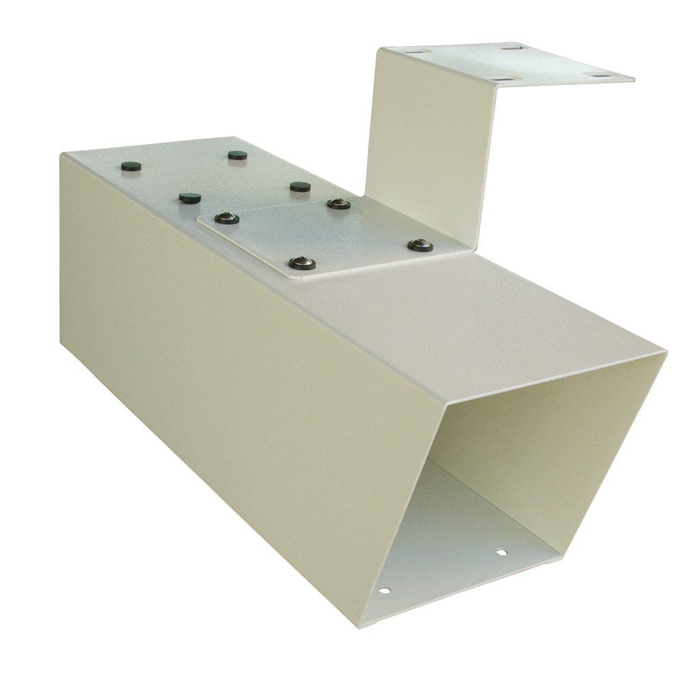 Mail Boss Locking Mailbox With Newspaper Holder, 17 1/2inH x 6inW x 6inD, White MPN:7113