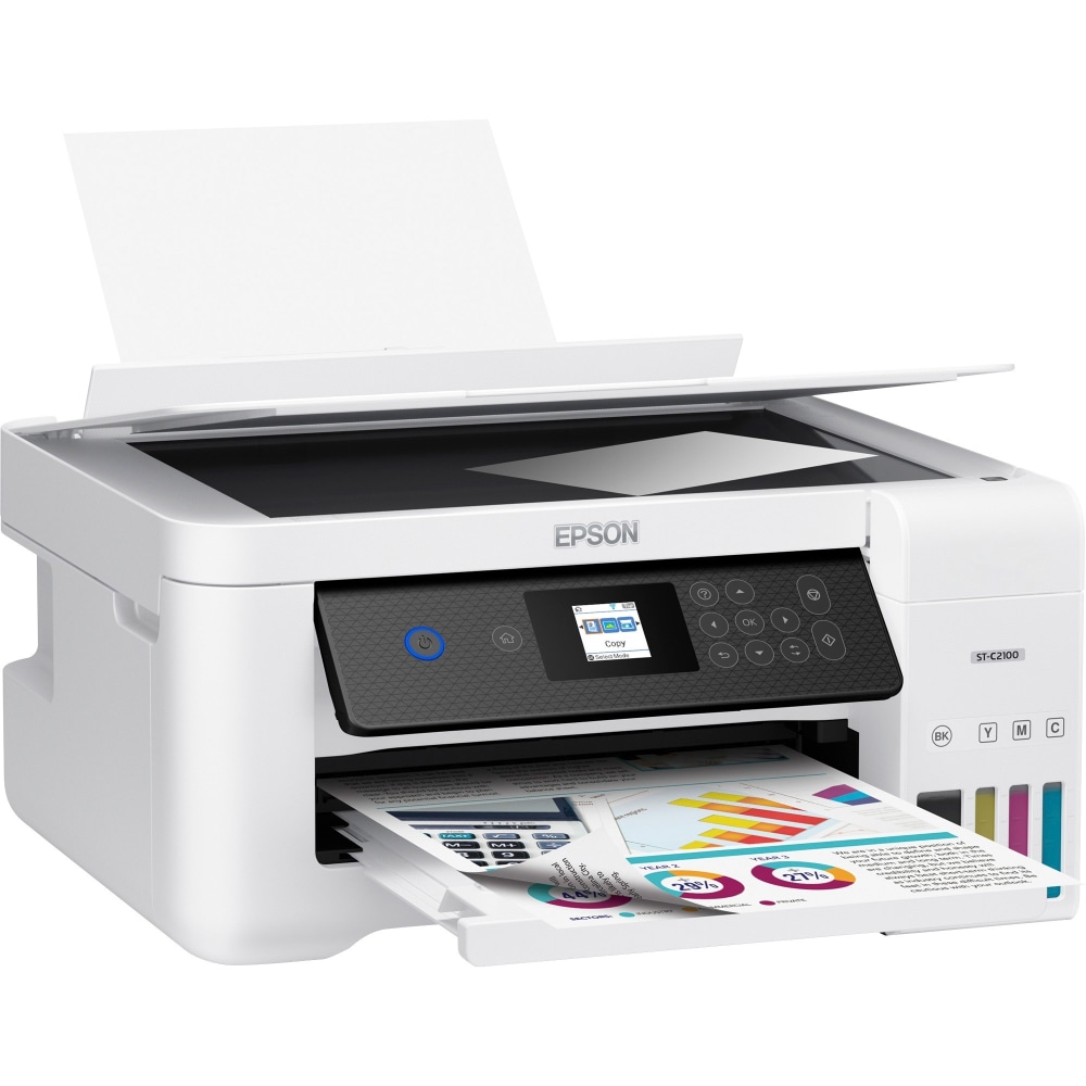 Epson WorkForce ST-C2100 Supertank Inkjet All-in-One Color Printer MPN:C11CJ63203