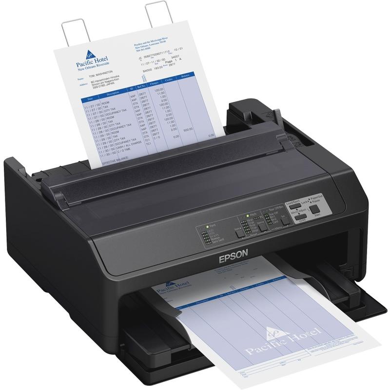 Epson FX-890II 9-pin Dot Matrix Printer, Monochrome, Energy Star, C11CF37201 MPN:C11CF37201