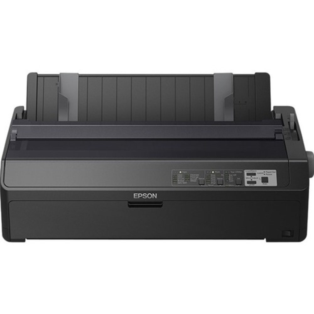Epson LQ 2090II NT Network Impact - Printer - B/W - dot-matrix -, 16 in (width), - 24 pin - up to 584 char/sec - parallel, USB 2.0, LAN MPN:C11CF40202