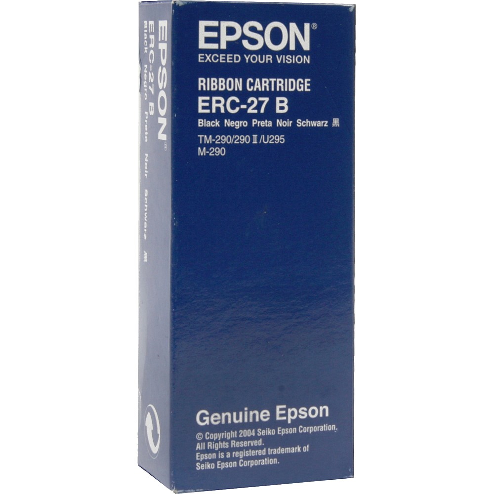Epson ERC-27B Black Nylon Printer Ribbon (Min Order Qty 14) MPN:ERC-27B
