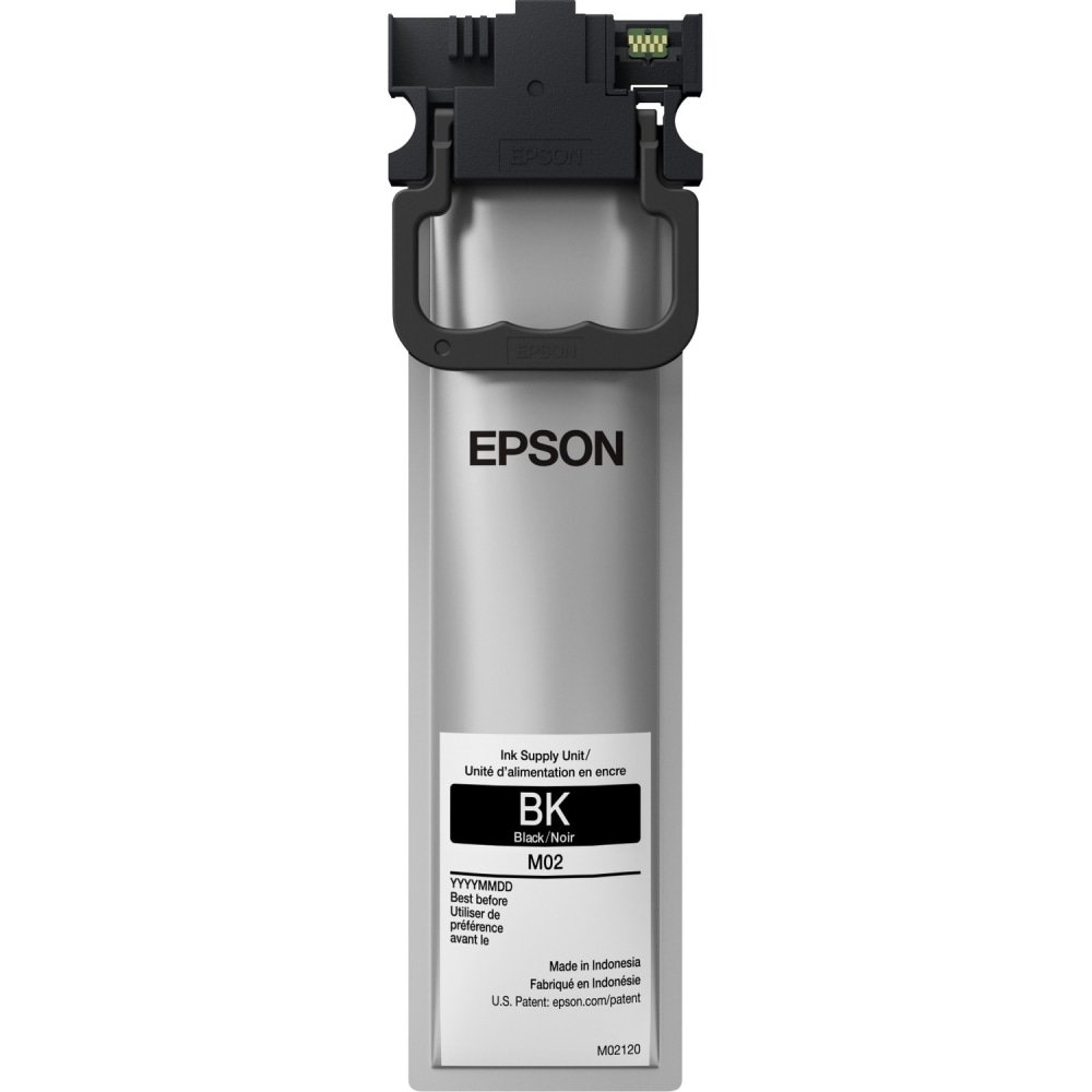 Epson DURABrite Ultra M02 Original Standard Yield Inkjet Ink Cartridge - Black Pack - Inkjet - Standard Yield MPN:M02120