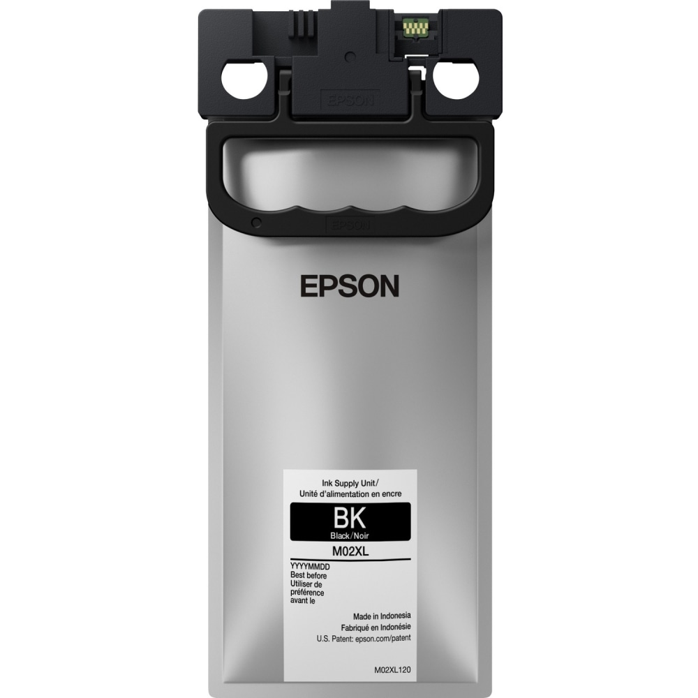 Epson DURABrite Ultra M02XL Original High Yield Inkjet Ink Cartridge - Black Pack - Inkjet - High Yield MPN:M02XL120