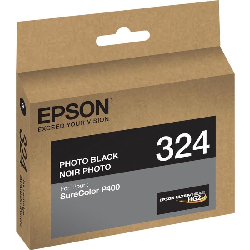 Epson UltraChrome 324 Original Inkjet Ink Cartridge - Photo Black - 1 Each - Inkjet - 1 Each MPN:T324120