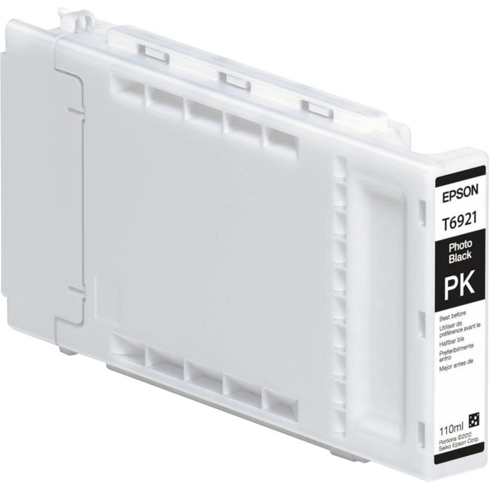 Epson UltraChrome XD Original Standard Yield Inkjet Ink Cartridge - Photo Black - 1 Pack - Inkjet - Standard Yield - 1 Pack MPN:T692100