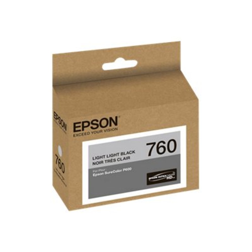 Epson UltraChrome HD T760 Original Ink Cartridge, Light Black, T760920 MPN:T760920