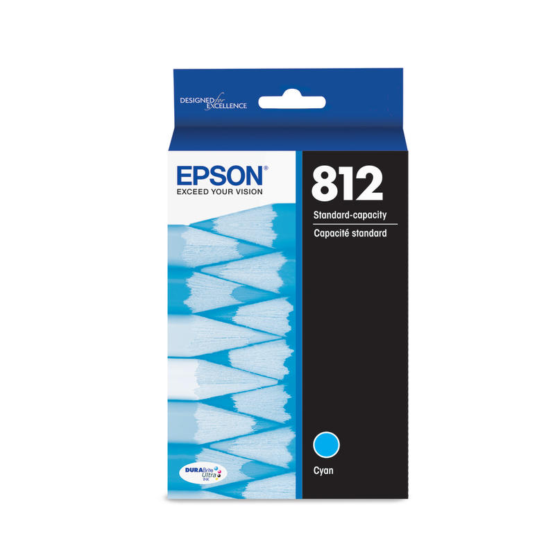 Epson DURABrite 812 Cyan Ultra Ink Cartridge MPN:T812220-S