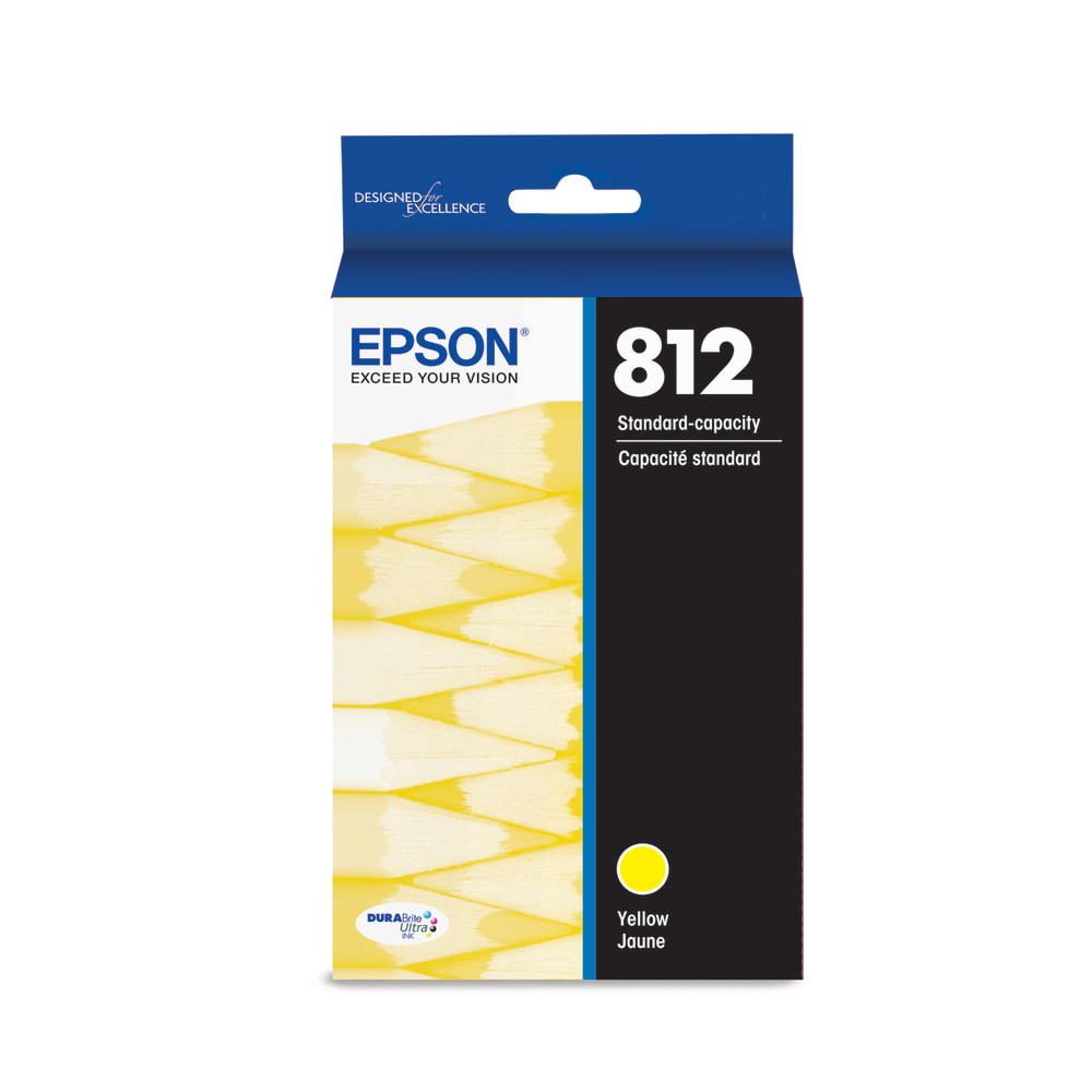 Epson 812 DuraBrite Ultra Yellow Ink Cartridge, T812420-S MPN:T812420-S