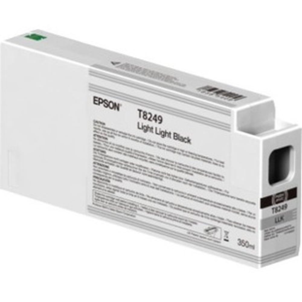 Epson T8249 - 350 ml - light light black - original - ink cartridge - for SureColor SC-P6000, SC-P7000, SC-P8000, SC-P9000 MPN:T824900