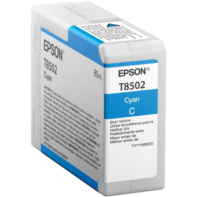Epson UltraChrome HD T850 Original Inkjet Ink Cartridge - Cyan Pack - Inkjet MPN:T850200