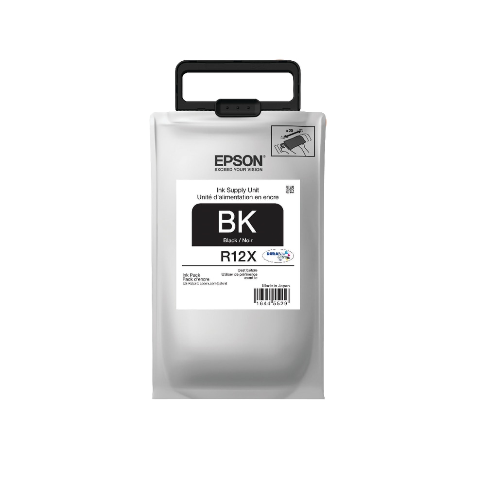 Epson R12X DuraBrite Black High-Yield Ink Cartridge, TR12X120 MPN:TR12X120