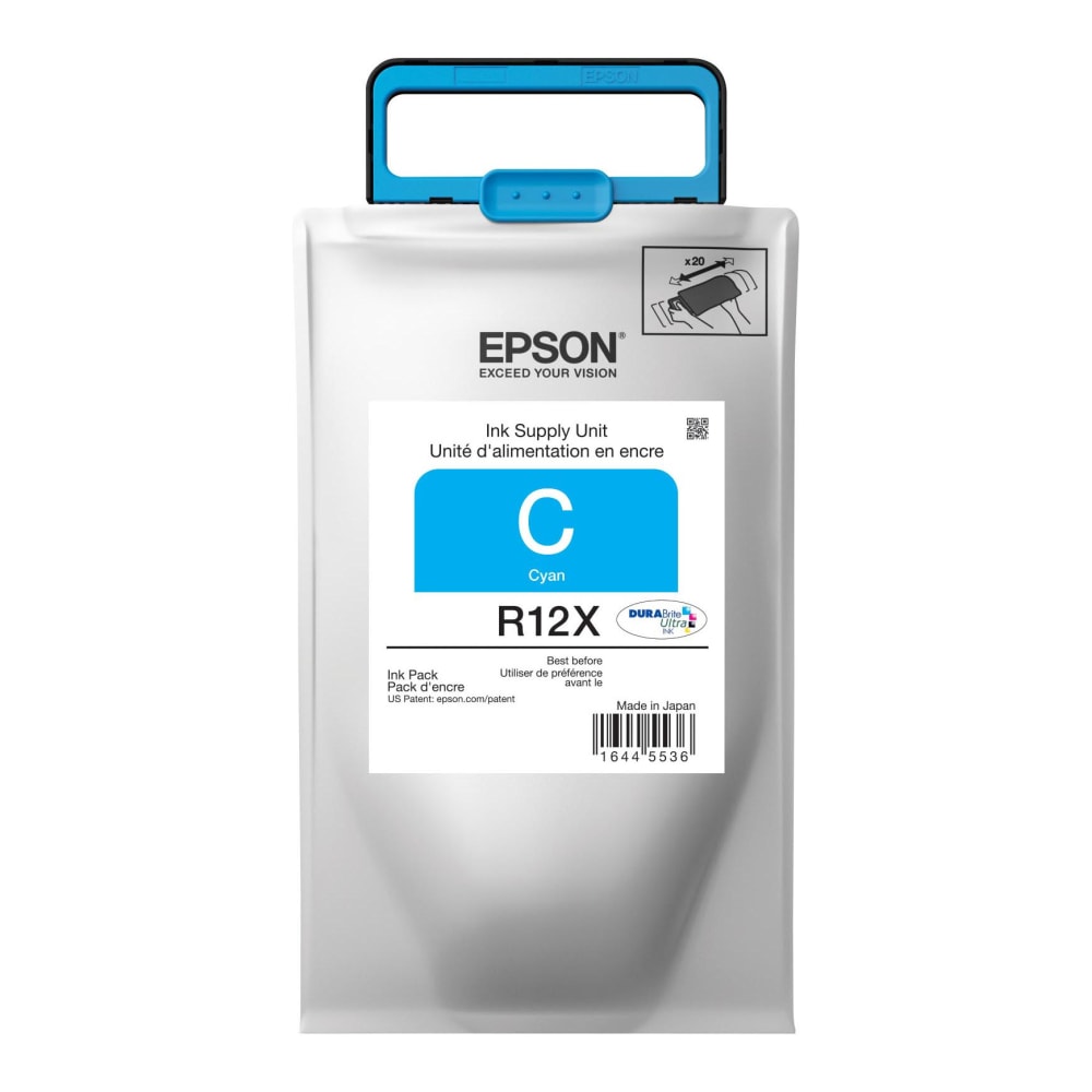 Epson R12X DuraBrite Cyan Ultra-High-Yield Ink Cartridge, TR12X220 MPN:TR12X220