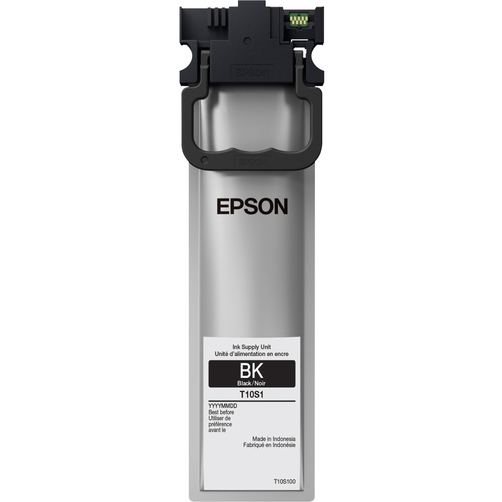 Epson DURABrite Ultra T10S Original Standard Yield Inkjet Ink Cartridge - Black - 1 Each - 3000 Pages MPN:T10S100