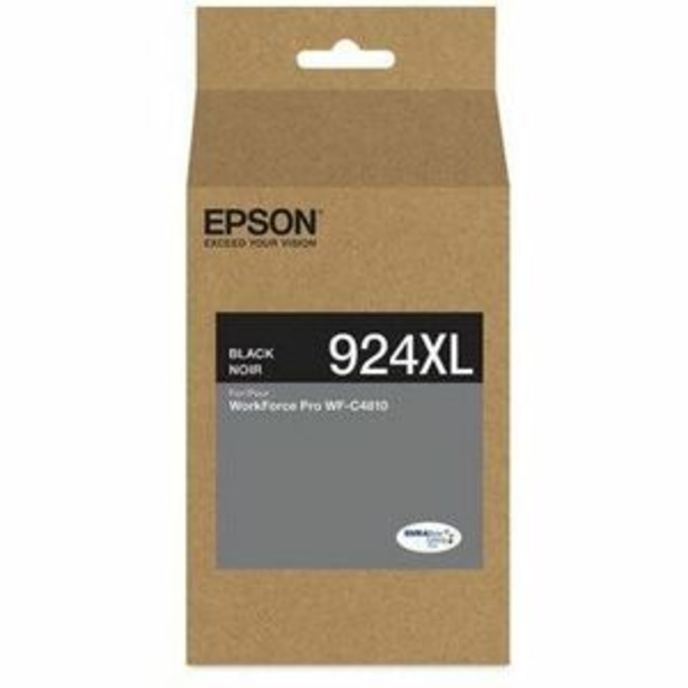 Epson 924xl Original High Yield Inkjet Ink Cartridge - Black Pack - Inkjet - High Yield MPN:T924XL120